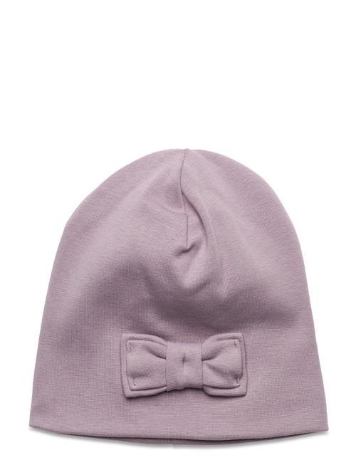 Striped Hat Cotton Mikk-line Pink