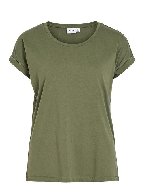 Vidreamers New Pure T-Shirt-Noos Vila Khaki