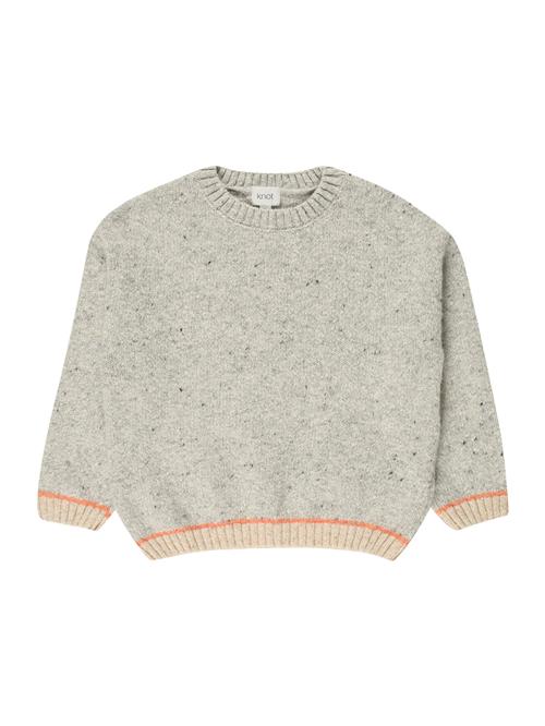 KNOT Sweatshirt 'Cairo'  beige / grå / koral / sort