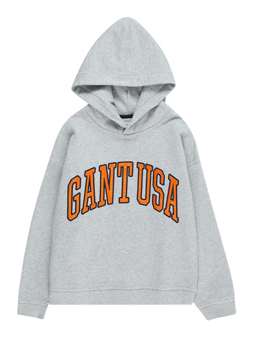 GANT Sweatshirt  navy / grå-meleret / mørkeorange