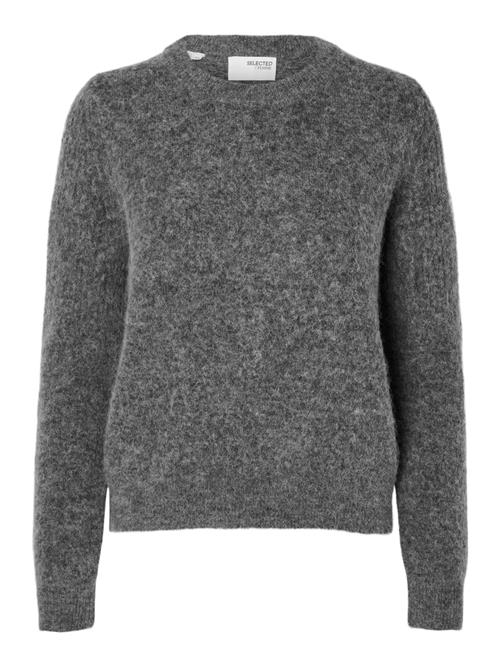 SELECTED FEMME Pullover 'SLFSIA'  grå-meleret