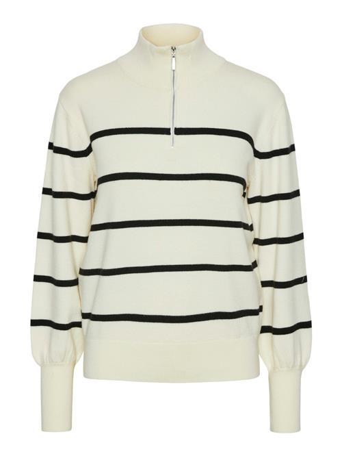 Se Y.A.S Pullover 'YASSHANTI'  creme / sort ved About You