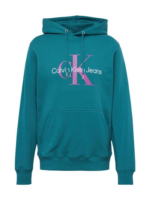 Se Calvin Klein Jeans Sweatshirt 'Essentials'  petroleum / orkidee / hvid ved About You