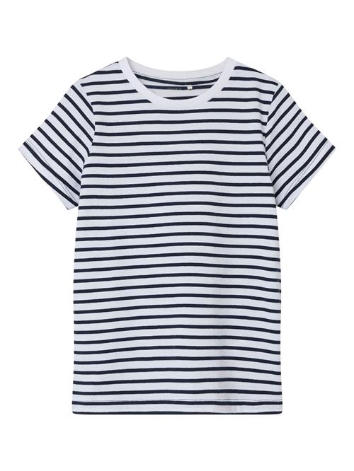 NAME IT Bluser & t-shirts 'TALLI'  safir / hvid