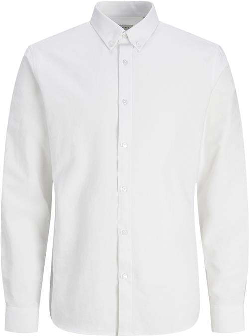 Se JJ-REBEL Jreboscar Shirt LS Noos Kvinde White Skjorter Str L - hos Magasin ved Magasin