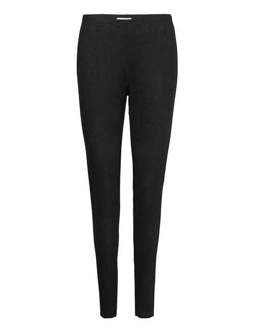 Pants From Freequent In A Soft Faux Suede Material. The Pants Have A Simple Silh FREE/QUENT Black