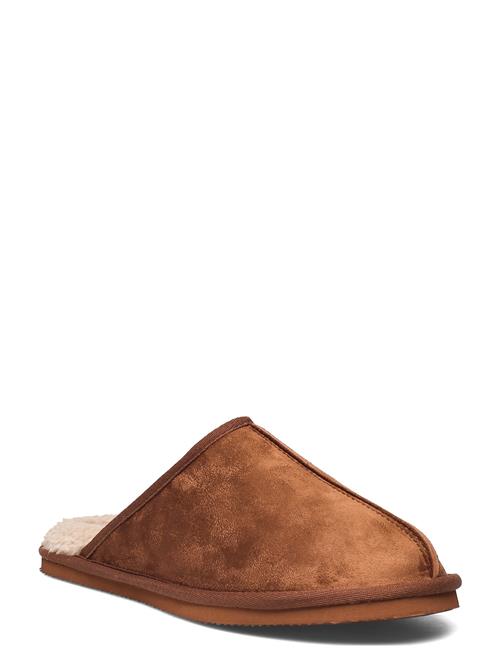 Jack & Jones Jfwdudely Microfiber Slipper Almond Sn Jack & J S Brown