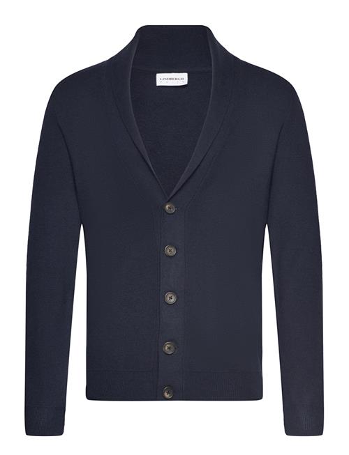 Lindbergh Ecovero Shawl Collar Cardigan Lindbergh Navy