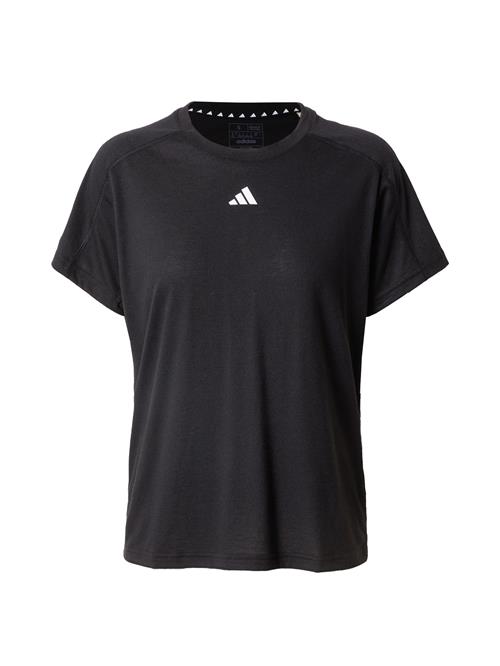 Se ADIDAS PERFORMANCE Funktionsbluse 'Train Essentials'  sort / hvid ved About You