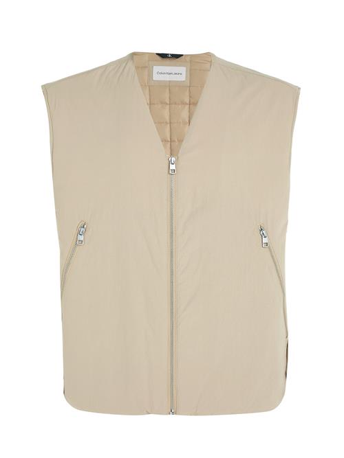 Calvin Klein Jeans Vest  mørkebeige