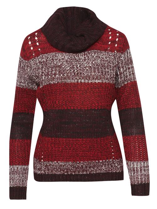 Se KOROSHI Pullover  bordeaux / rubinrød / rødmeleret ved About You