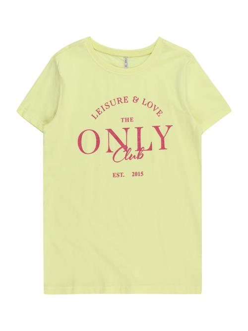 Se KIDS ONLY Bluser & t-shirts 'WERA LIFE'  gul / fuchsia ved About You