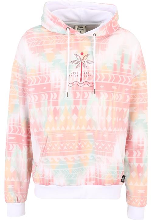 Just Rhyse Sweatshirt 'Pocosol'  lyseblå / lys pink / offwhite