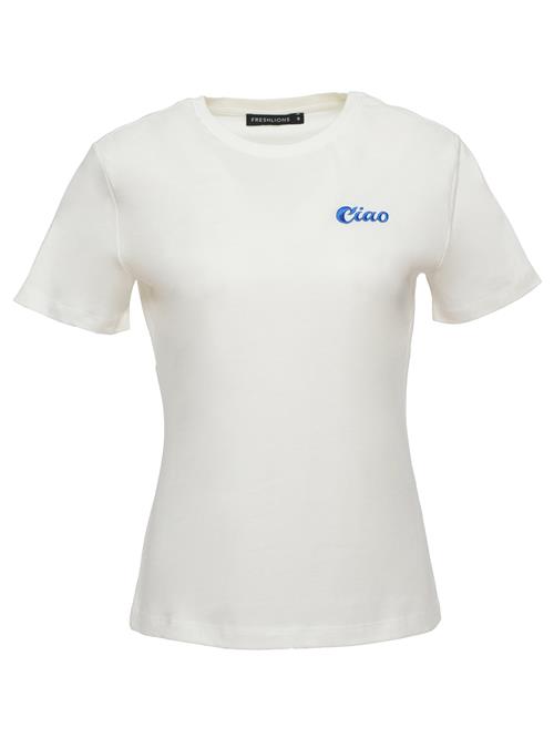 FRESHLIONS Shirts 'Ciao'  blå / hvid