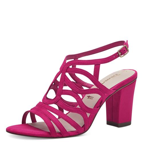 Se Tamaris Sandaler med rem  fuchsia ved About You