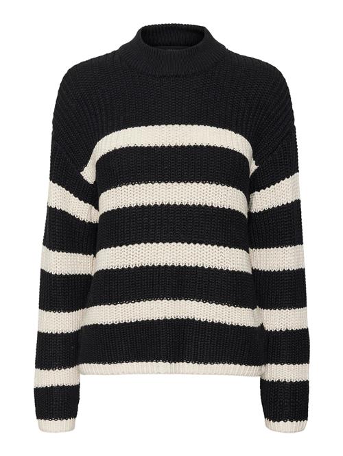 Se VERO MODA Pullover 'VMHilda'  creme / sort ved About You