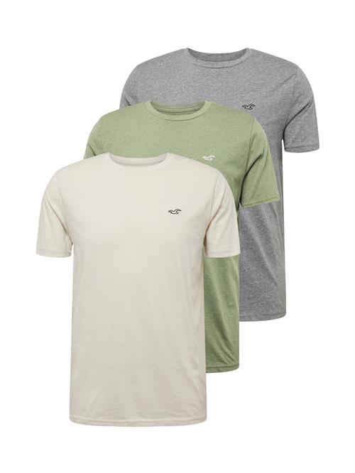 HOLLISTER Bluser & t-shirts  grå-meleret / grøn-meleret / hvid / uldhvid