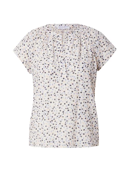 Se Lindex Bluse 'Bettina'  lysebeige / navy / lyseblå / fersken ved About You