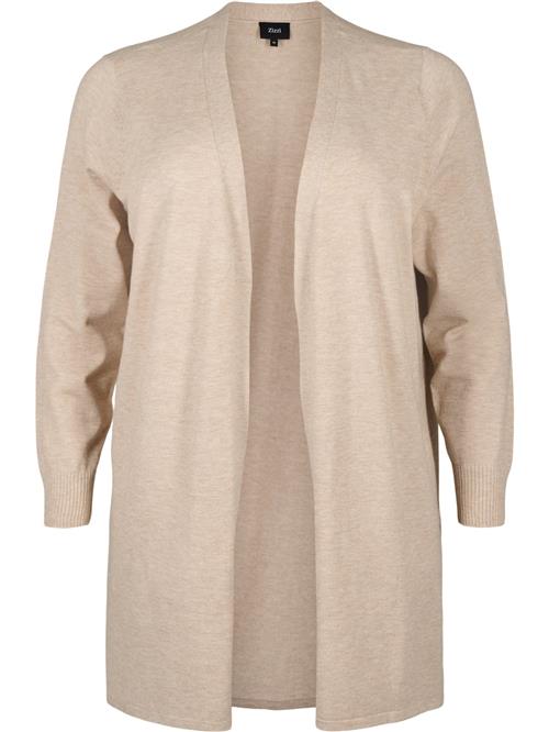 Zizzi Cardigan 'Ella'  taupe