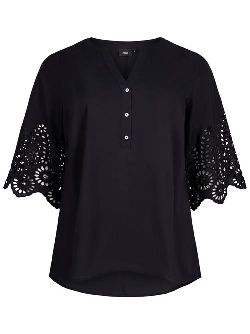 Zizzi Bluse 'Mriver'  sort