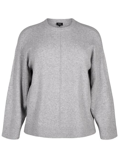 Se Zizzi Pullover 'Cavista'  grå-meleret ved About You