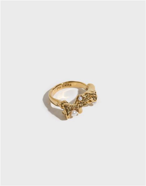 Pilgrim - Guld - RAELYNN Recycled Ring