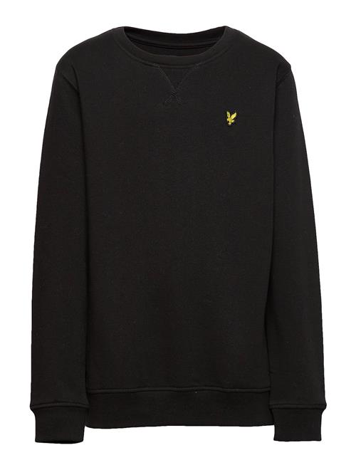 Se Lyle & Scott Junior Classic Crew Neck Fleece Lyle & Scott Junior Black ved Booztlet