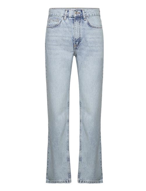 Se Mango Mid-Rise Straight Jeans Mango Blue ved Booztlet