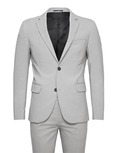 Se Lindbergh Plain Mens Suit - Normal Lenght Lindbergh Grey ved Booztlet