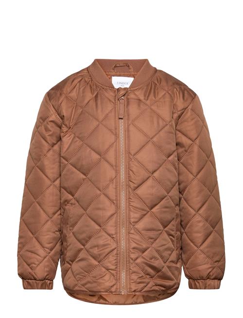 Se Lindex Jacket Quilted Lindex Brown ved Booztlet