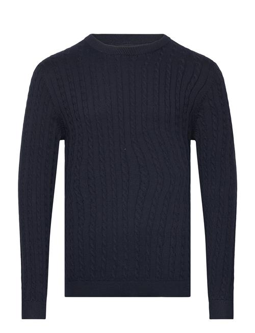 Jack & Jones Jjcarlson Knit Crew Neck Jack & J S Navy