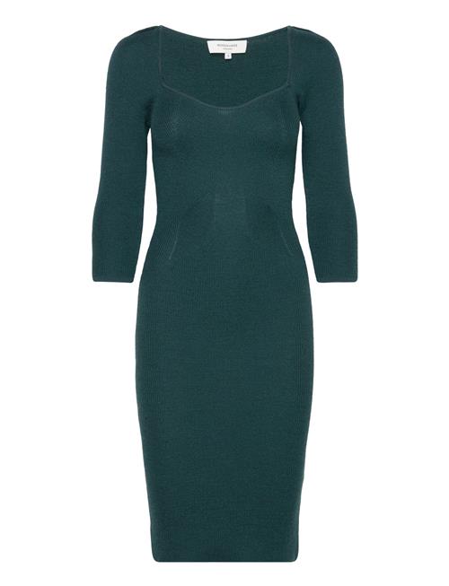 Merino Wool Dress Rosemunde Green