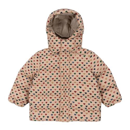 Konges Sløjd ACE RAIN JACKET COEUR COLORÈ FRAPPE | Beige | 2 years