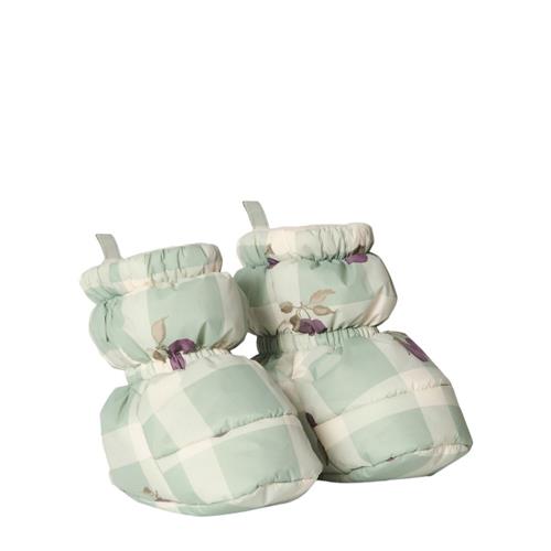 garbo&friends Pufferstøvler Baby Prune Check 0-6 months  Grøn  0-6 måneder  Unisex