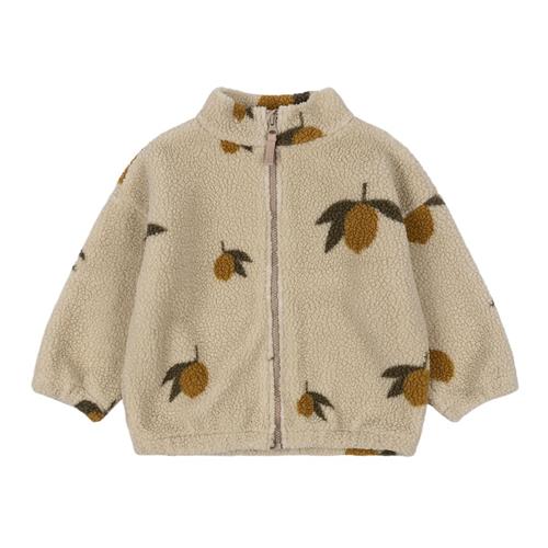 Se Konges Sløjd JODY TEDDY JACKET GRS MON GRAND CITRON | Gul | 18 months ved Babyshop