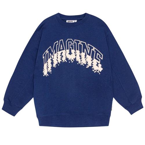 Molo Magni Sweatshirt Oceanic | Marine blå | 104 cm