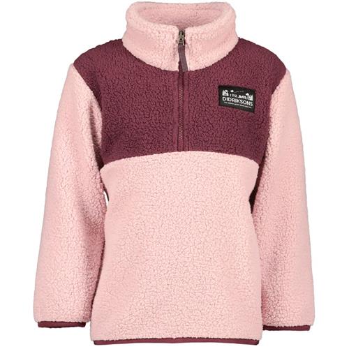 Didriksons GOSIG KIDS HALFZIP, Dusty pink GOSIG Kids Halfzip Sweater Dusty Pink | Lyserød | 140 cm