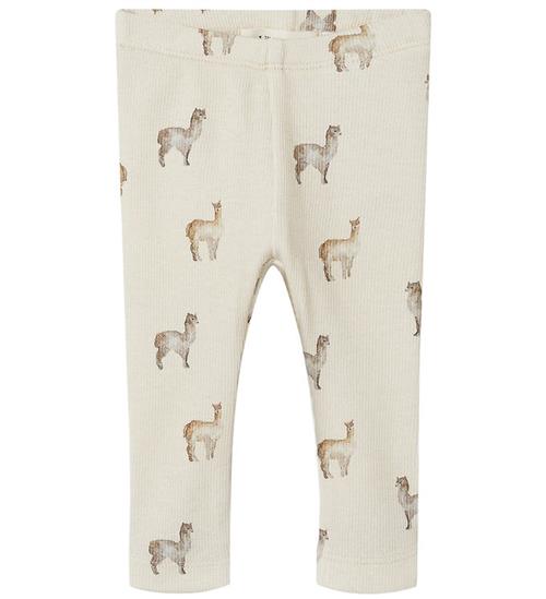 Se Lil Atelier Leggings - NbnGavo - Birch ved KidsWorld