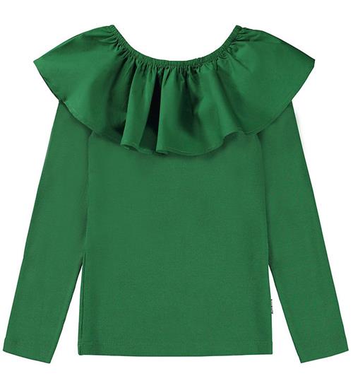 Se Molo Bluse - Renate - Woodland Green ved KidsWorld