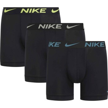 Nike 3P Everyday Essentials Micro Boxer Brief Sort polyester Large Herre