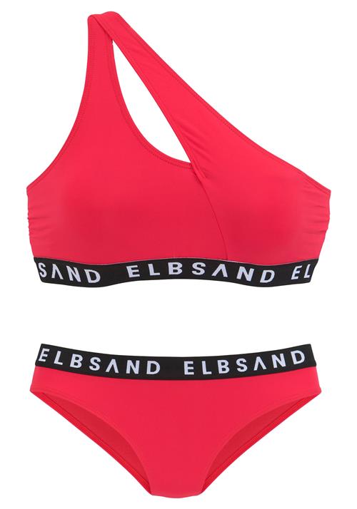 Elbsand Bikini  brandrød / sort / hvid