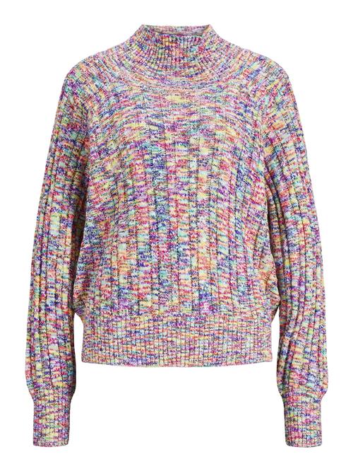 Se JJXX Pullover 'Claire'  blå / grøn / pink / hvid ved About You