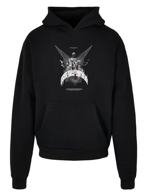 MJ Gonzales Sweatshirt 'Higher Than Heaven'  grå / sort / hvid