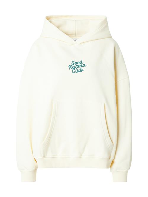 Se OH APRIL Sweatshirt  creme / gran ved About You