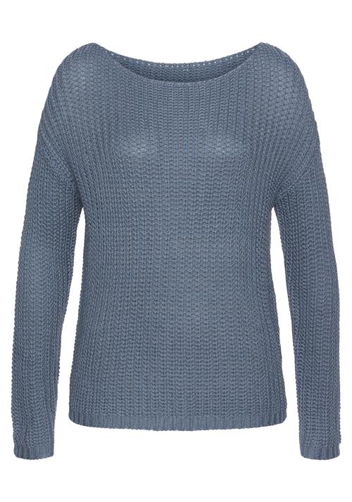 LASCANA Pullover  blå