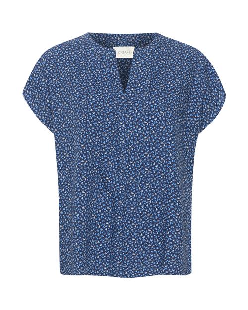 Cream Bluse 'Tiah'  blå / navy / hvid