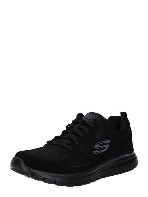 SKECHERS Sneaker low 'Burns Agoura'  grå / sort