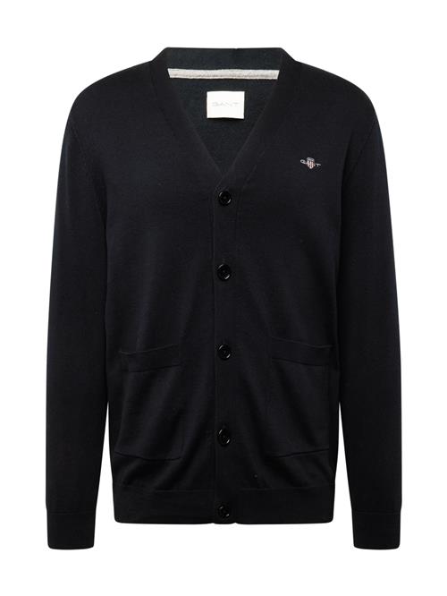 Se GANT Cardigan 'Classic'  mørkeblå / sølvgrå / rød / sort ved About You