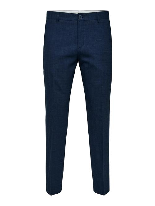 Se SELECTED HOMME Bukser med lægfolder 'Oasis'  navy ved About You