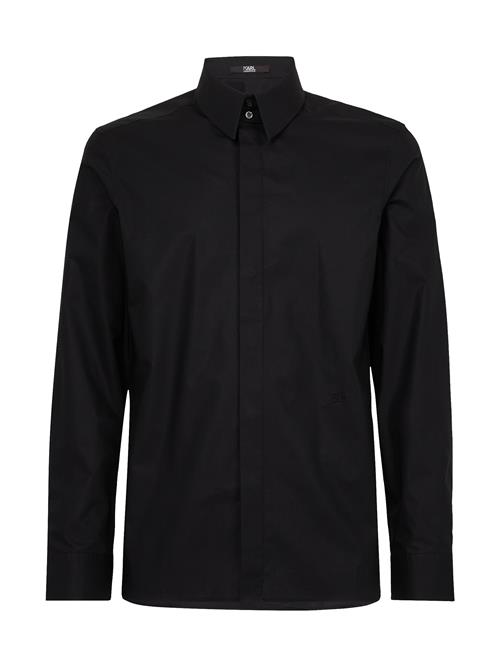 Karl Lagerfeld Skjorte 'Classic Poplin'  sort